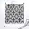 Christian Cross Gray Bible Religion Religious Faith Custom Printed Fabric by Spoonflower Various Fabrics by the Yard or Fat Quarter